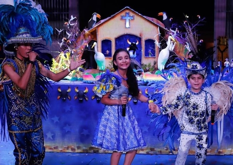 Mini Caprichoso vence 21º Festival Folclórico de Parintins em Miniatura