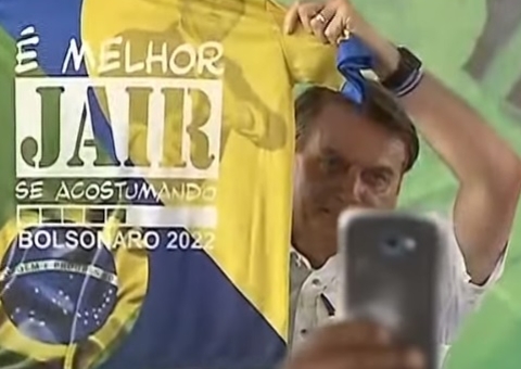 MP pede que TSE multe Bolsonaro por antecipar campanha eleitoral para 2022