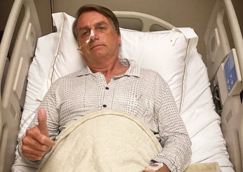 Bolsonaro posta foto e diz que aguarda exames que podem definir nova cirurgia