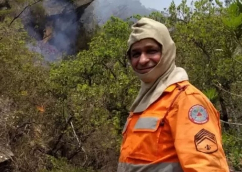 Bombeiro morre ao passar mal enquanto combatia incêndio florestal