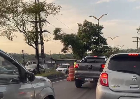 Av. Rodrigo Otávio é liberada após acidente com morte de servidor da Seduc 