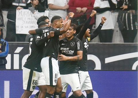 Botafogo vence o Fluminense e fica na liderança provisória 