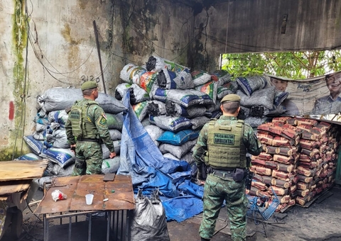 Carga de carvão irregular é apreendida em depósito clandestino em Manaus