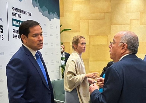 G7: Mauro Vieira e Marco Rubio falam sobre tarifaço e marcam reunião em Washington