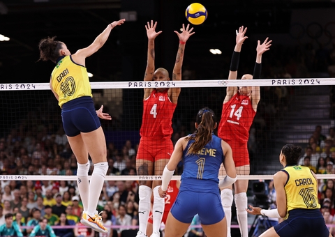 Brasil bate Turquia e leva o bronze em Paris