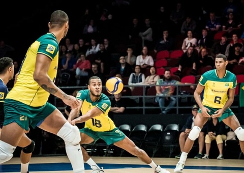 Brasil e Argentina duelam pela Liga das Nações de vôlei masculino