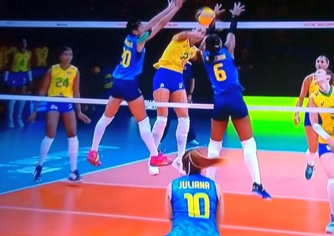 Brasil derrota Colômbia no Mundial de Vôlei feminino