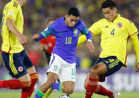 Brasil fica no 0 a 0 com Colômbia no Sul-Americano sub-20