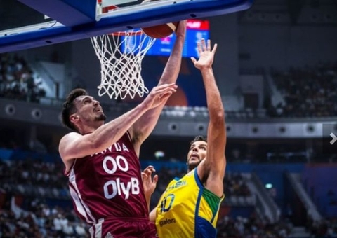 Brasil perde para Letônia e dá adeus à Copa do Mundo de Basquete
