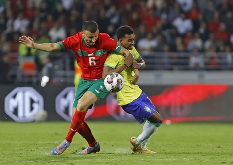 Rodrygo fala do revés para Marrocos e sobre vestir a camisa 10 de Pelé