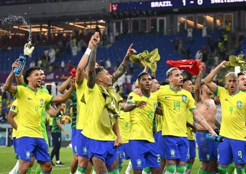 Seleção brasileira é a única da Copa do Mundo que não tomou gol