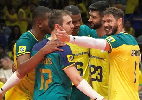 Darlan muda o jogo, Brasil vira e vence República Tcheca no vôlei masculino