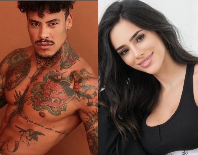 Modelo que flertou com Bruna Biancardi rebate ataques: 'é linda mesmo'