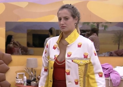 Bruna reclama de look e diz que não vai tomar banho para festa: ‘muito feio' 