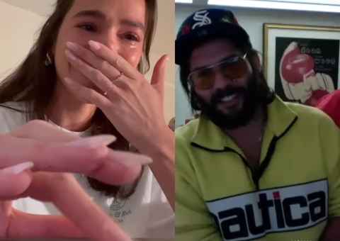 Em vídeo, Bruna Marquezine ‘pira’ ao ser convidada para ‘Besouro Azul’