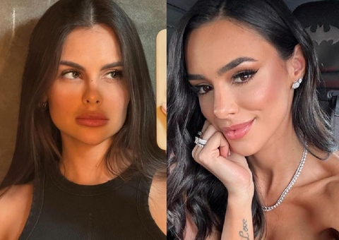 Amanda Kimberlly curte comentários criticando Bruna Biancardi:  'eu teria medo'
