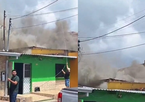 Família acusa filha de causar incêndio que destruiu casa de idosa no Mutirão
