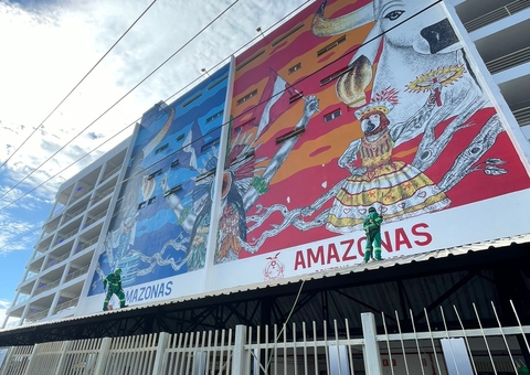 Bumbódromo de Parintins passa por reforma e manutenção