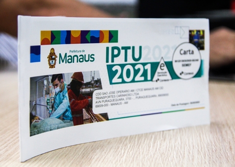 Quinta parcela do IPTU de Manaus vence na próxima segunda