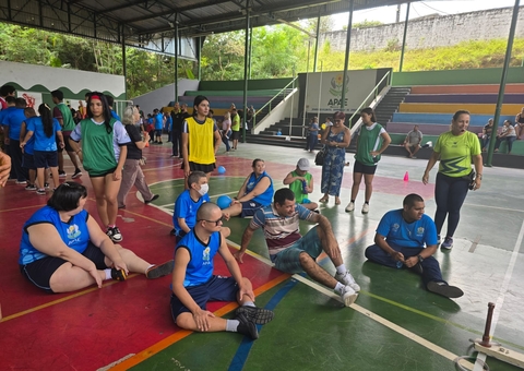 Apae Manaus recebe ação do Centro de Referência Paralímpico da Ufam