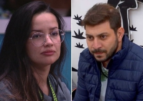 Caio se irrita com Juliette e dispara: 'Estou achando ela muito perigosa'