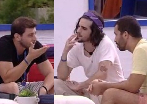 BBB21: Caio, Fiuk e Gil decidem quem indicarão ao paredão