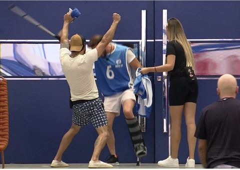 BBB21: Caio vence a Prova do Anjo pela 3ª vez seguida