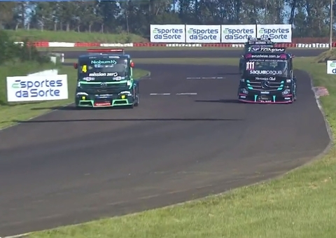 Caio Castro sofre acidente durante corrida de caminhões; vídeo