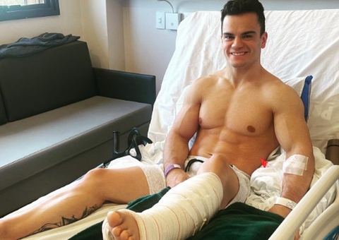 Ginasta brasileiro sofre lesão grave e está fora do Mundial e Pan