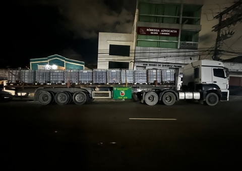 Motorista é preso ao transportar produto químico avaliado em R$ 360 mil no Japiim