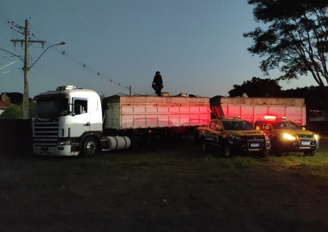 Mais de 36 toneladas de drogas são apreendidas em caminhão com soja