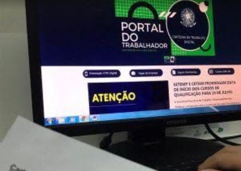 Do ensino fundamental ao superior: Sine divulga 38 vagas em emprego nesta quarta-feira
