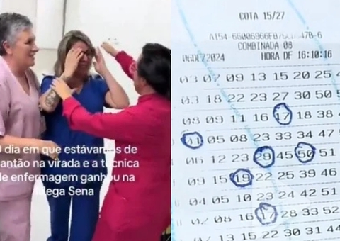 Enfermeiras viralizam após confundir Mega da Virada e acreditar que ganharam