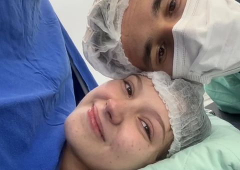 Influencer com câncer, Isabel Veloso tem alta, mas bebê segue internado