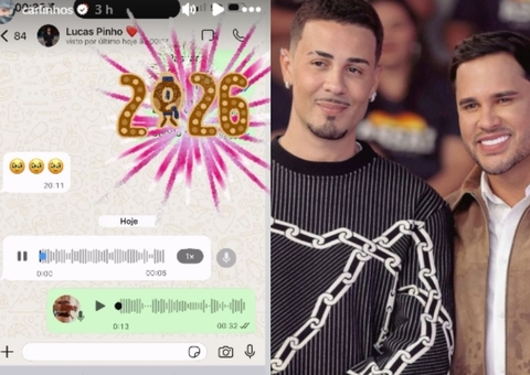 Sem mágoas! Carlinhos Maia e Lucas Guimarães trocam mensagens de carinho na virada do ano