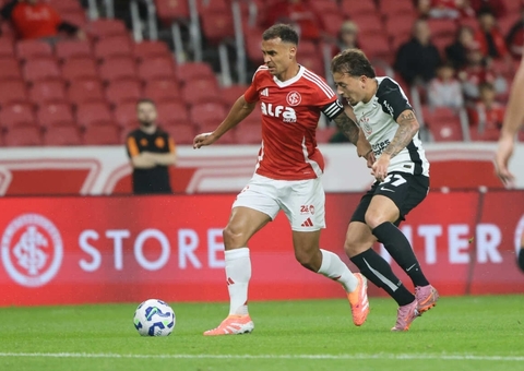 Inter marca no fim e empata com Corinthians em jogo polêmico