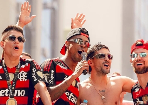 Bruno Henrique, do Flamengo, se confunde e diz: 'Sou tricampeonato'