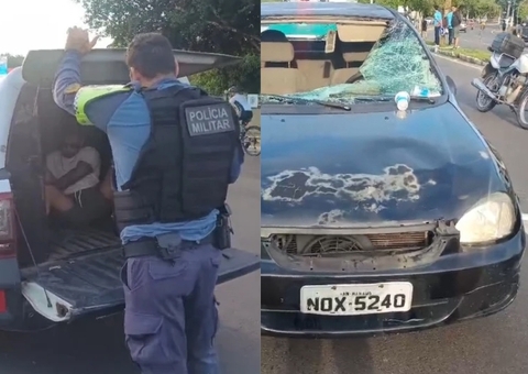 Motorista embriagado atropela cinco corredores durante prova na Ponta Negra