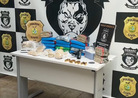 Polícia prende homem com cocaína avaliada em R$ 1,5 milhão em Manaus