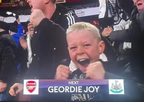 Torcedor mirim do Newcastle é flagrado matando aula e escola toma decisão