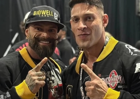 Ramon Dino e rival batem peso e confimam disputa pelo título no Mr. Olympia