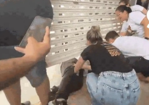 Enem: candidato empurrado por baixo de portão no 1° dia, chega com 1 hora de antecedência