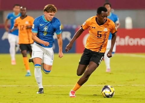 Brasil empata com a Zâmbia e encerra fase de grupos do Mundial Sub-17 líder