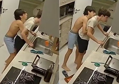 Adolescente de 14 anos aplica manobra e salva primo engasgado; vídeo