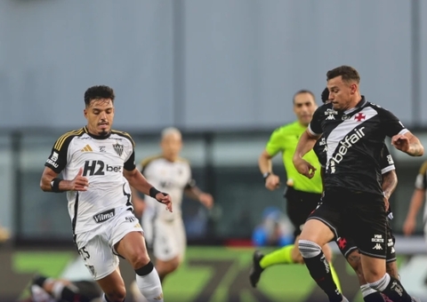 Em jogo com ‘gol relâmpago’, Atlético empata com Vasco no Brasileirão