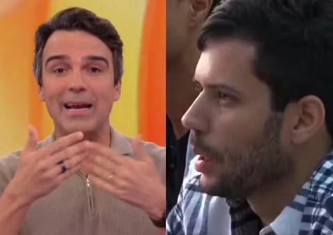 BBB26: Tadeu Schmidt dá bronca ao vivo em participante que ameaçou desistir