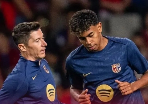 Barcelona confirma lesões de Yamal e Lewandowski