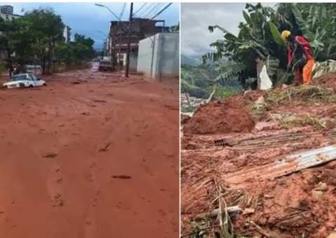 Deslizamentos deixam mortos e desaparecidos em região de Minas Gerais