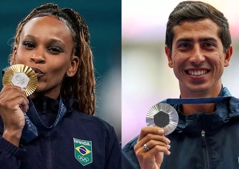 Rebeca Andrade e Caio Bonfim são os vencedores do Prêmio Brasil Olímpico