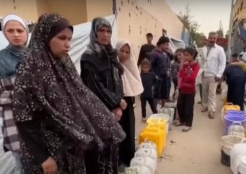 Israel corta acesso, e palestinos ficam sem água potável na Cidade de Gaza